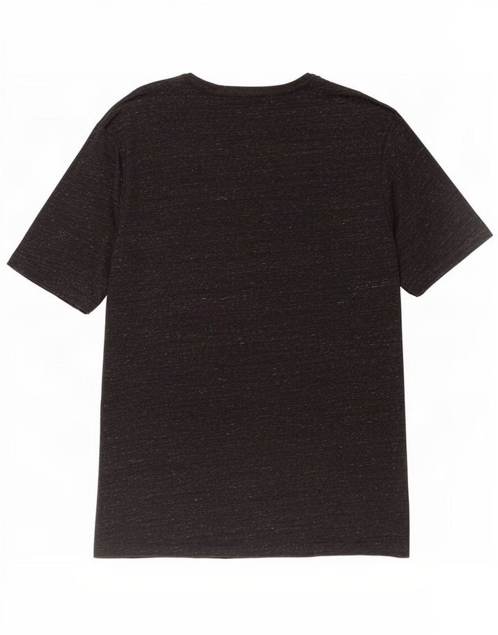 T-shirt da uomo Volcom Top grande in cotone a righe nere