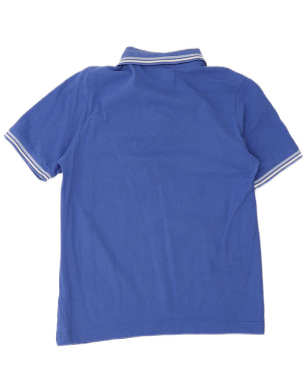 Polo Kappa Uomo Piccola in Cotone Rigato Blu