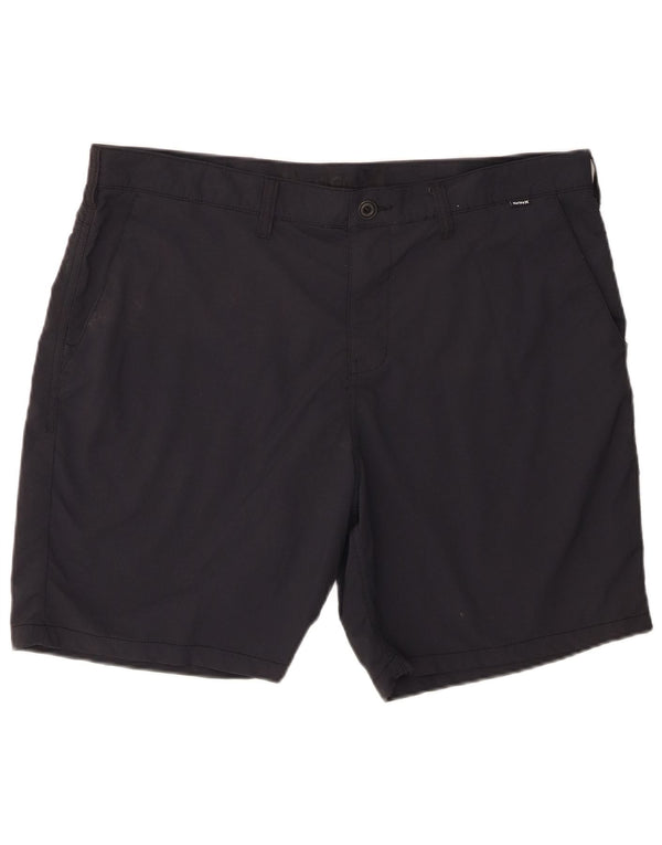 Pantaloncini chino da uomo Hurley W38 XL in nylon grigio