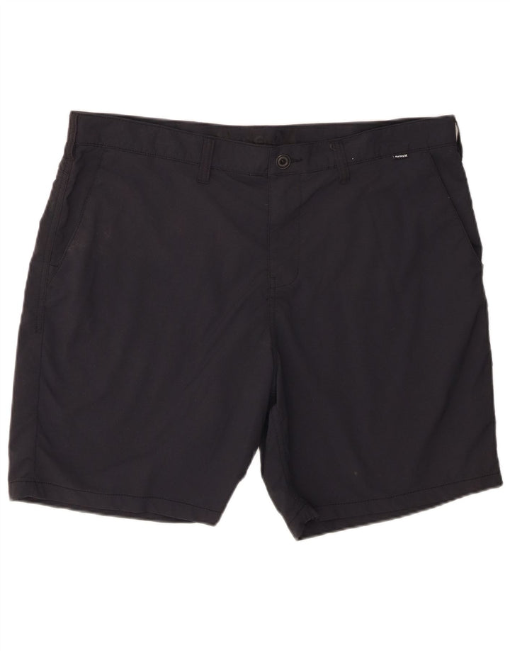 Pantaloncini chino da uomo Hurley W38 XL in nylon grigio