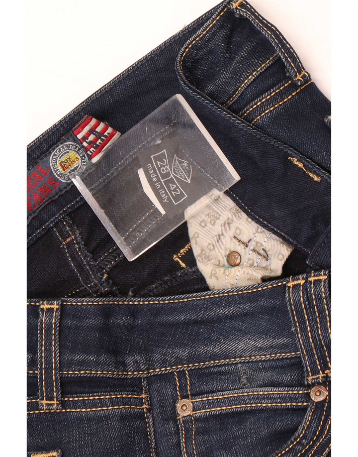 Jeans slim da donna Roy Rogers IT 42 medio W28 L28 blu