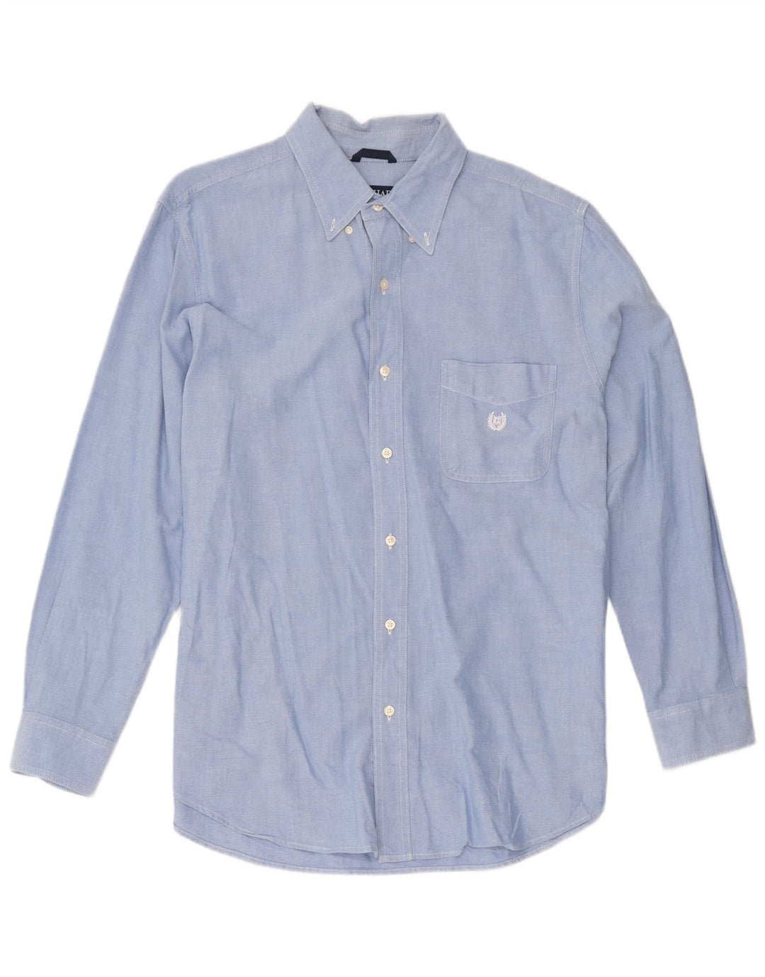 Camicia Uomo Chaps Large Blu In Cotone