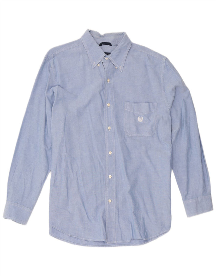 Camicia Uomo Chaps Large Blu In Cotone