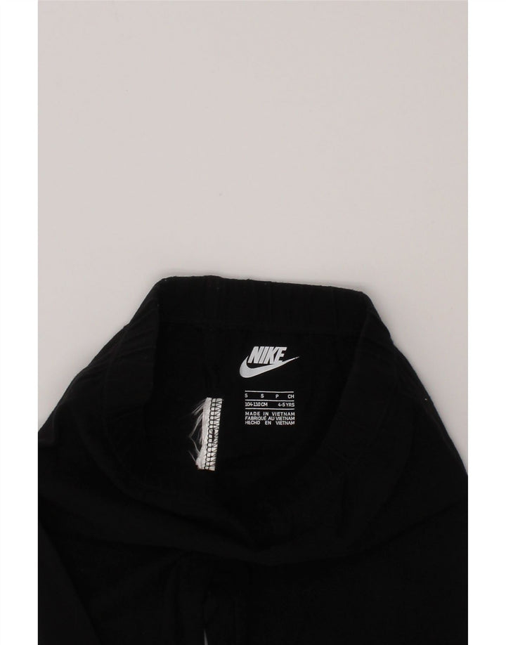 Leggings grafici Nike per ragazze 4-5 anni piccoli neri