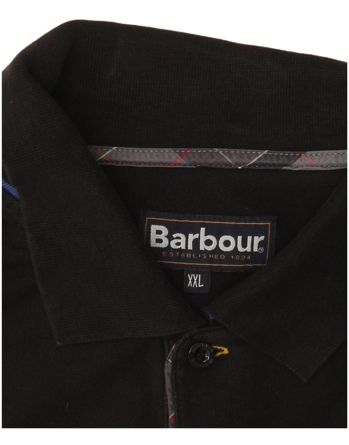 Polo Uomo BARBOUR 2XL Cotone Nero