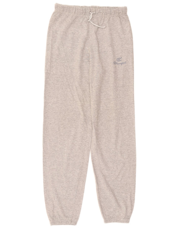 Pantaloni da tuta da donna Champion Joggers UK 16 Large Grey Flecked Cotton