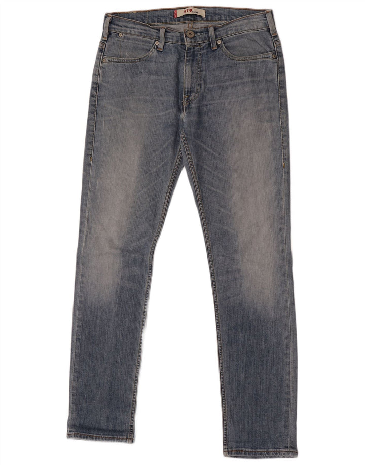 Jeans Levi's 519 Slim da donna W30 L32 Blu