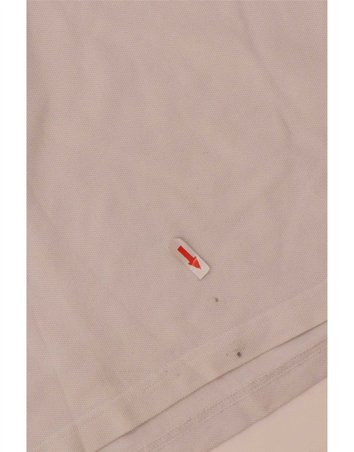 Polo da uomo Massimo Dutti 2XL cotone bianco