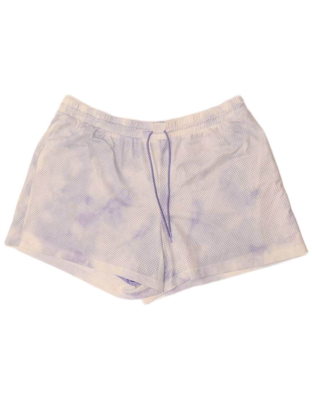 Pantaloncini sportivi Nike da donna UK 20 2XL poliestere bianco tie-dye