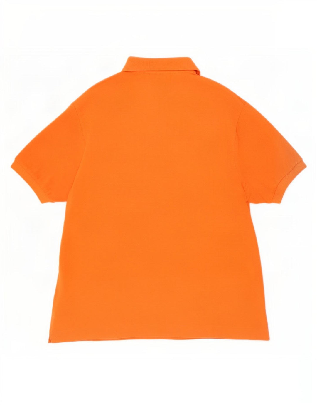 Polo da uomo Lacoste taglia 4, cotone arancione medio