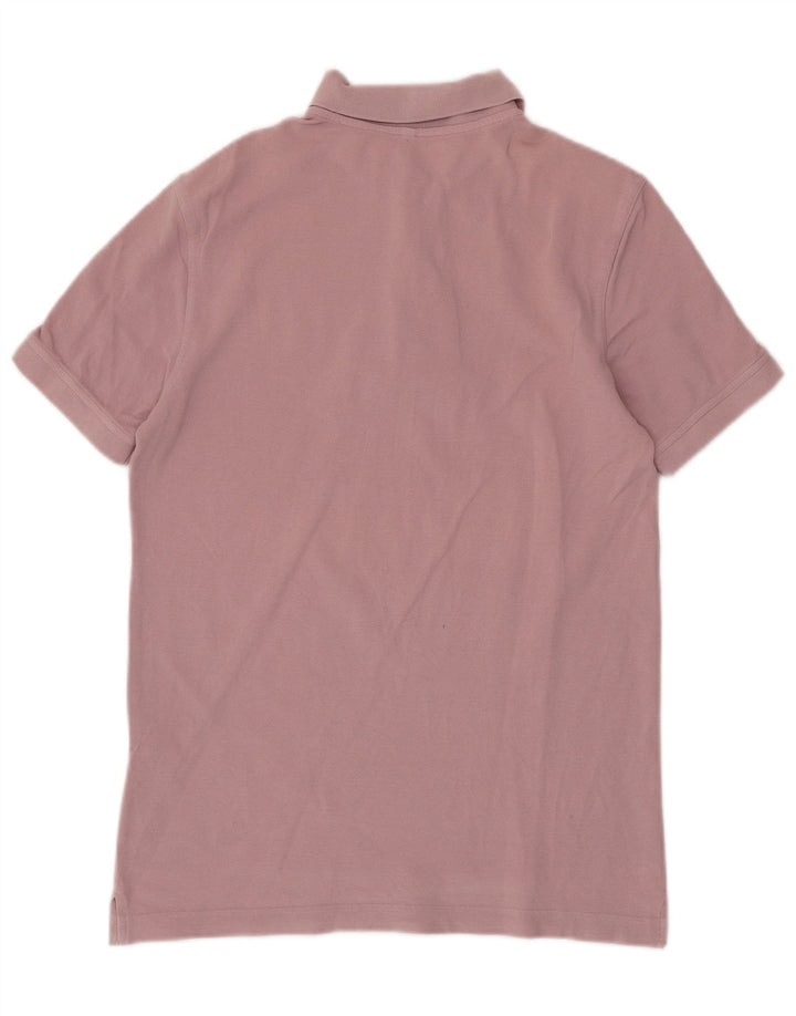 Polo Uomo BENETTON Cotone Rosa Medio