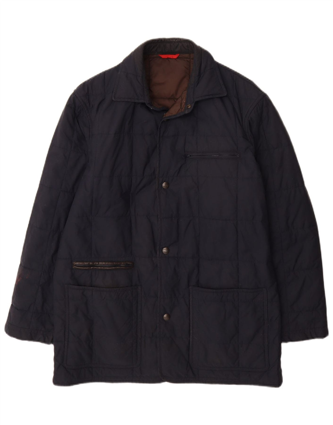 Giacca imbottita da uomo Fay UK 36 Small Blu Navy
