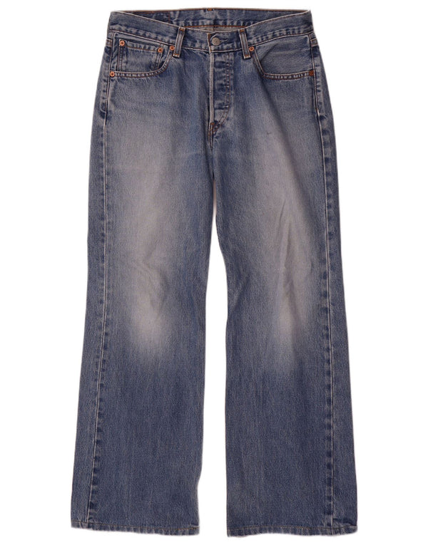 Levi's Uomo 527 Jeans Bootcut W30 L32 Cotone Blu