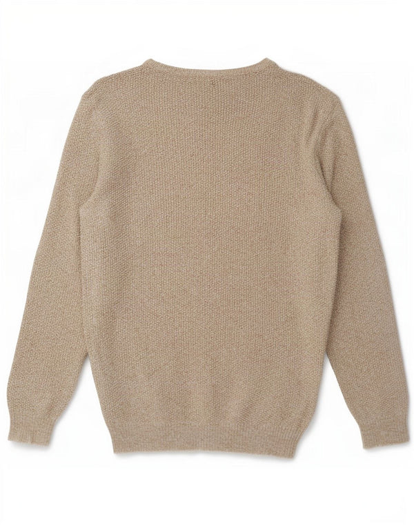 Maglione Zara da uomo con scollo a barca XL grigio screziato