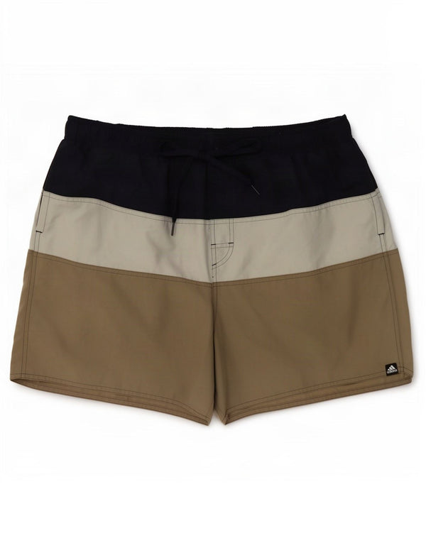 Pantaloncini sportivi da uomo Adidas 2XL W42 L5 Poliestere color block multicolore