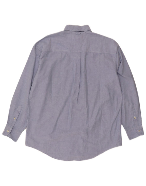 Camicia ampia da uomo Timberland piccola in cotone blu