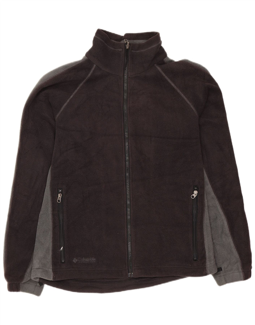 Giacca in pile Interchange da uomo COLUMBIA UK 38 Medium Black Colourblock