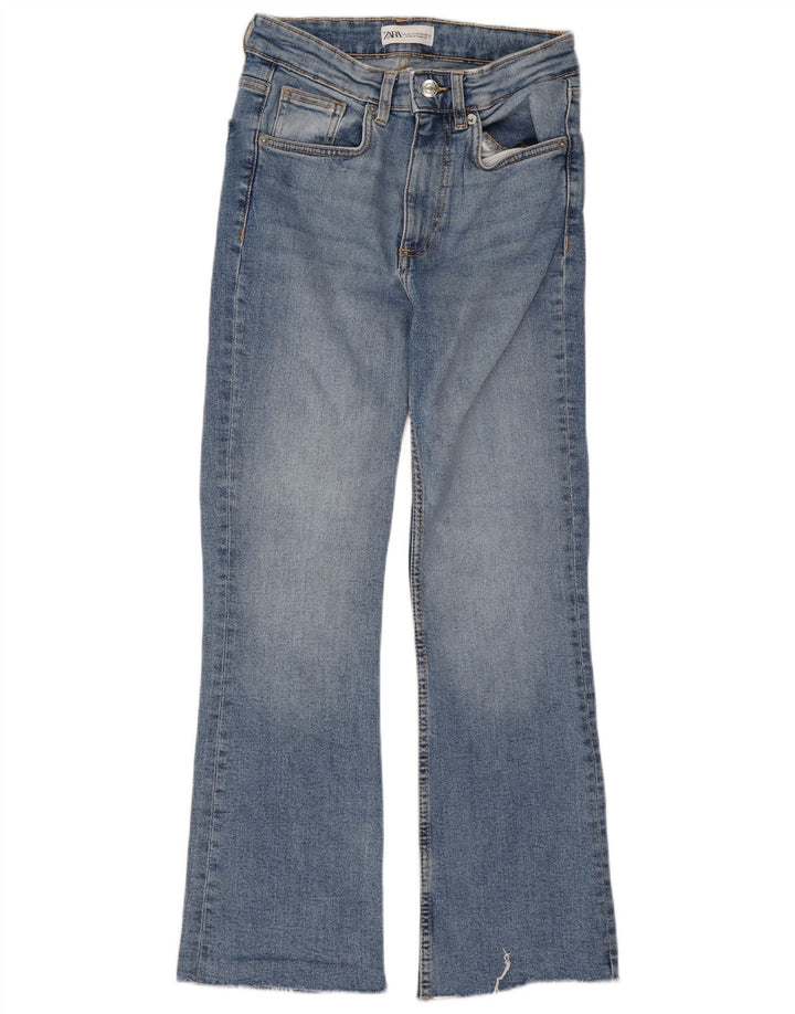 Jeans Bootcut da donna Zara EU 36 XS W26 L26 Blu