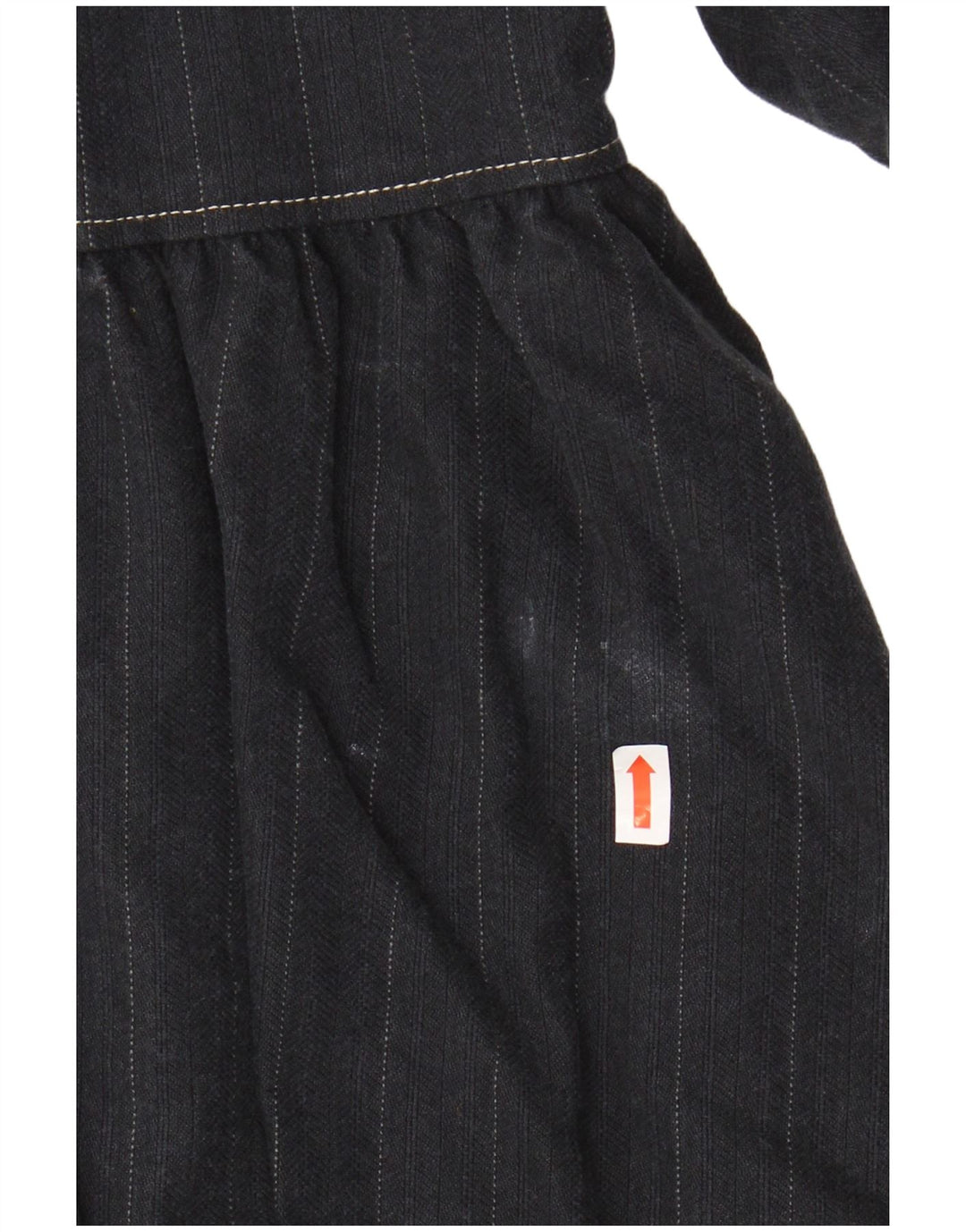 BURBERRY Cappotto Doppio Petto Bambina 2-3 Anni Cotone Gessato Nero