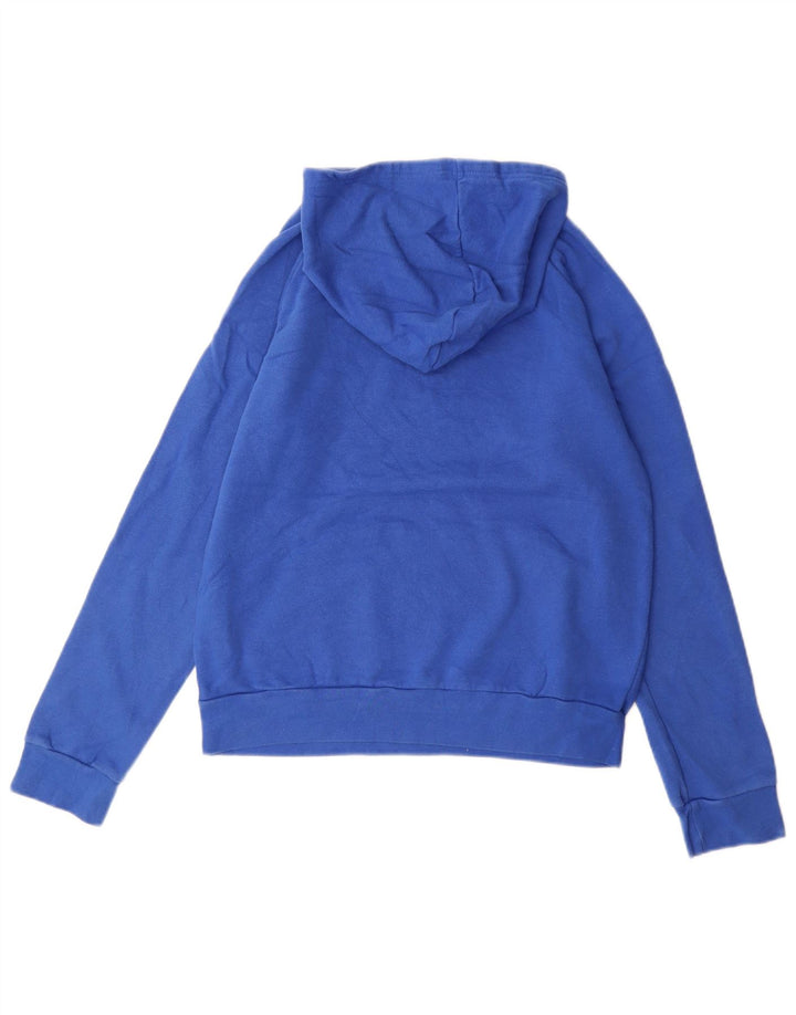 Felpa con cappuccio grafica per ragazzi UNDER ARMOUR 11-12 anni grande in cotone blu