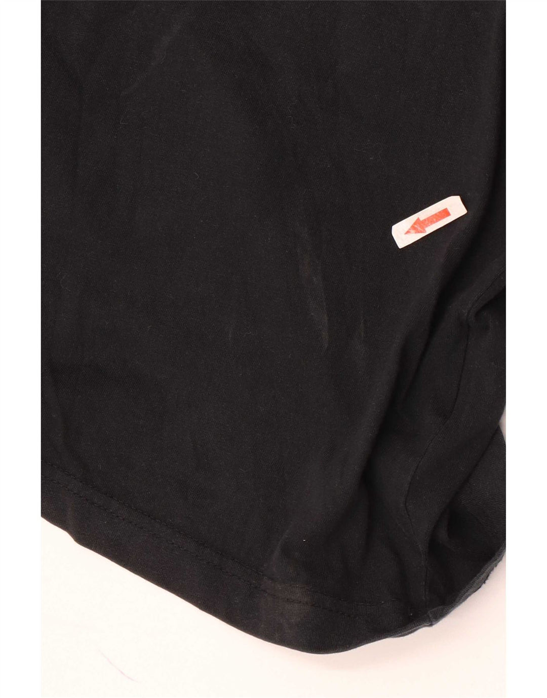 T-shirt grafica da uomo Nike Top Large in cotone color block nero