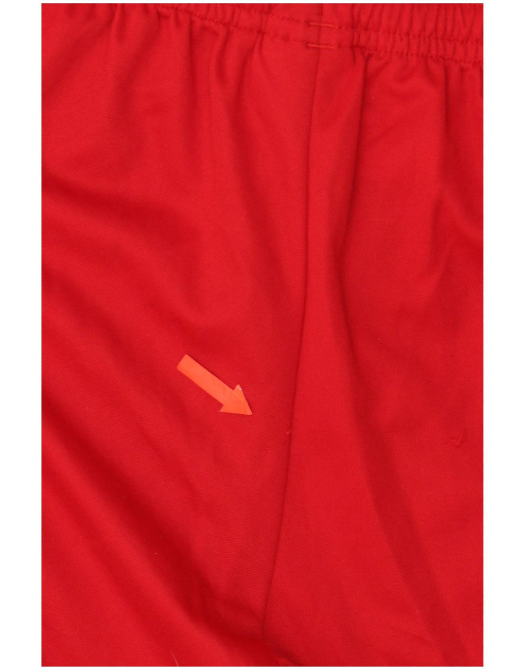Pantaloncini sportivi Adidas Climalite da ragazzo 13-14 anni in poliestere rosso