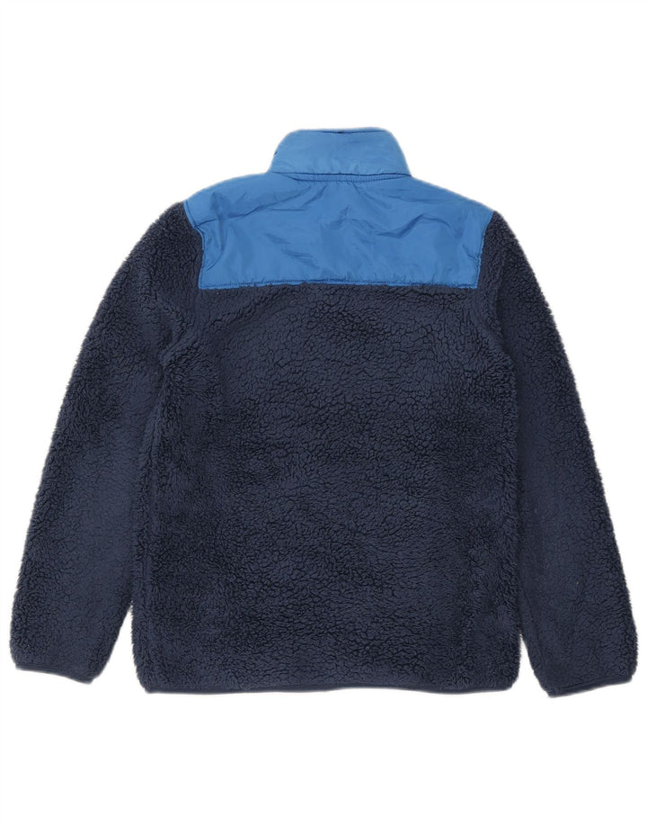 MOUNTAIN WAREHOUSE Giacca in pile da ragazzo 12-13 anni Blu navy Colourblock
