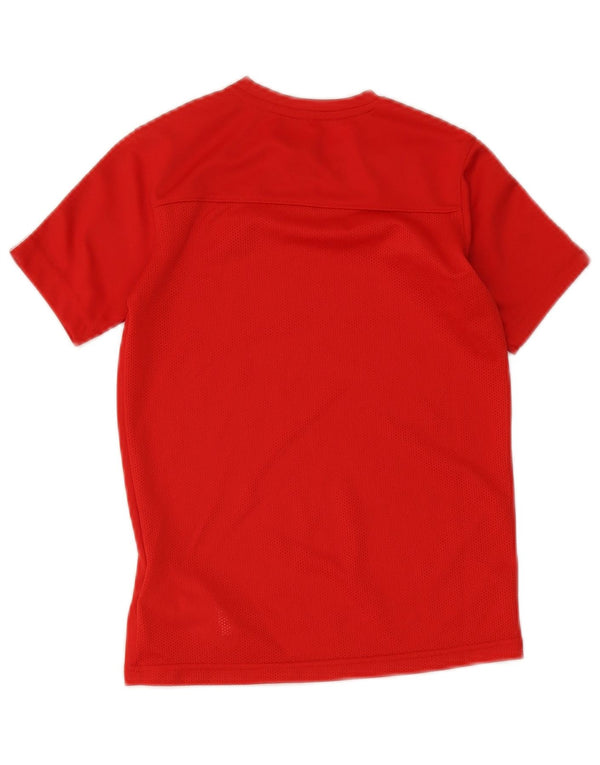 T-shirt Nike bambino Dri Fit Top 8-9 anni piccola rossa in poliestere