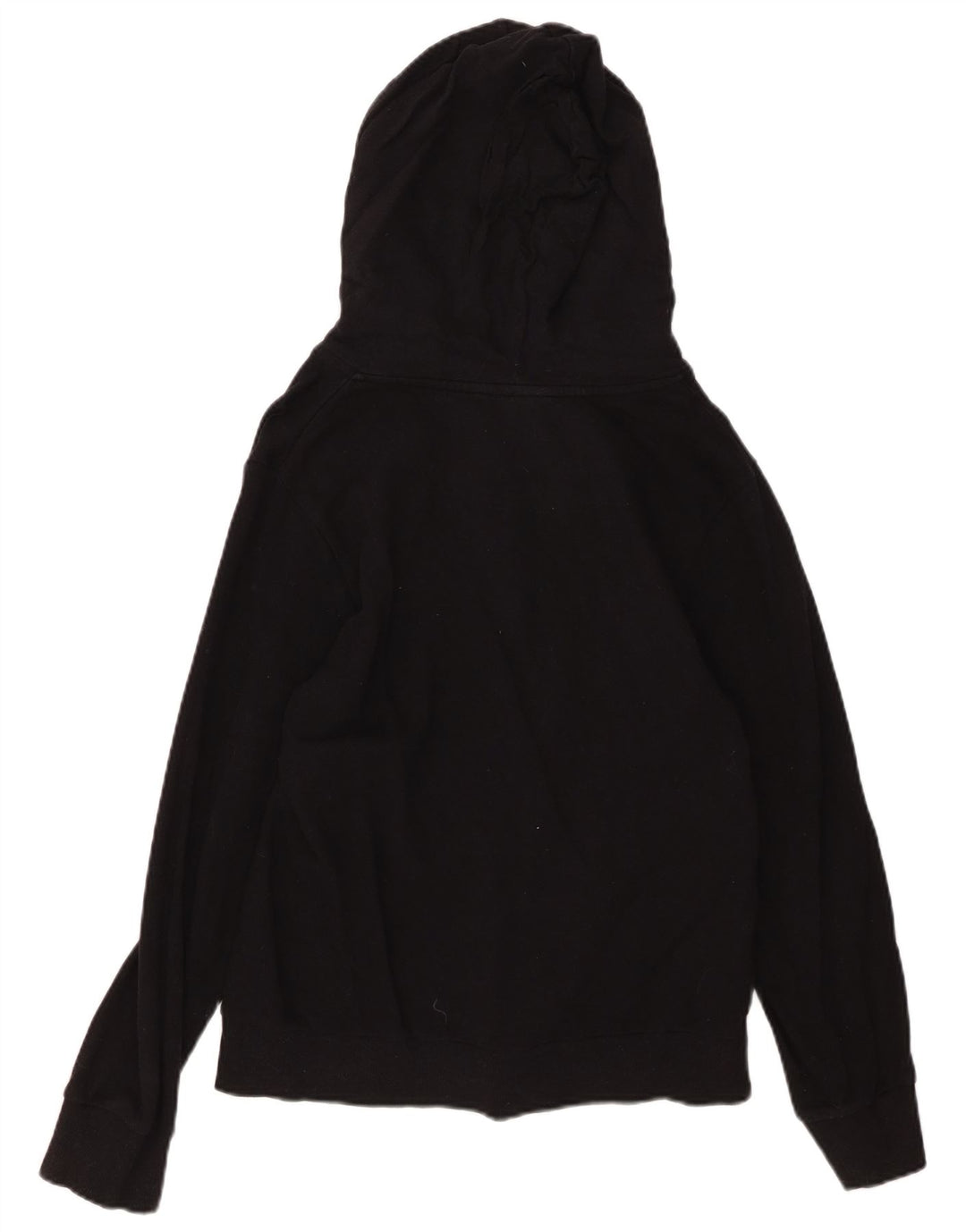 Felpa con cappuccio e zip per ragazze UMBRO 13-14 anni XL in cotone nero