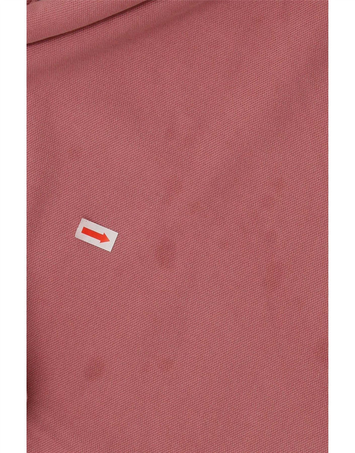 Crew Clothing Polo da uomo grande in cotone rosa