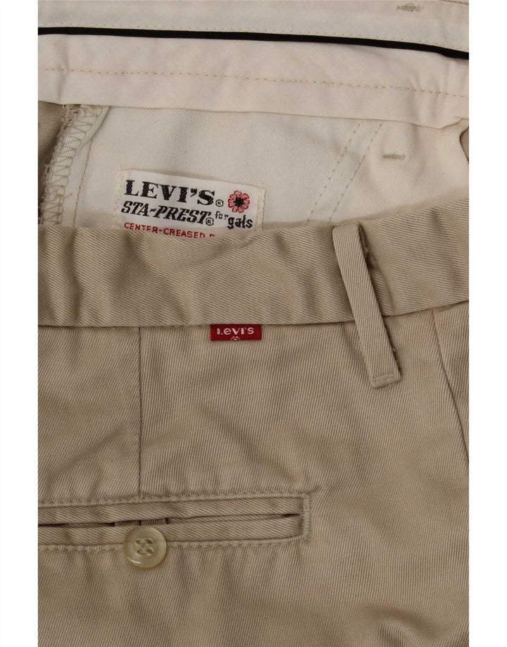 Pantaloni chino dritti da uomo Levi's W30 L28 Beige