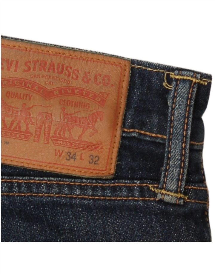 Jeans Levi's Uomo 511 Slim W34 L32 Cotone Blu Navy