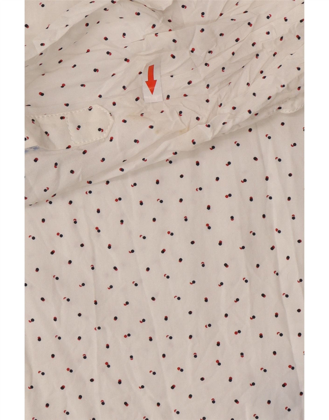 Camicia da donna Tommy Hilfiger UK 16 Large White Spotted Lyocell