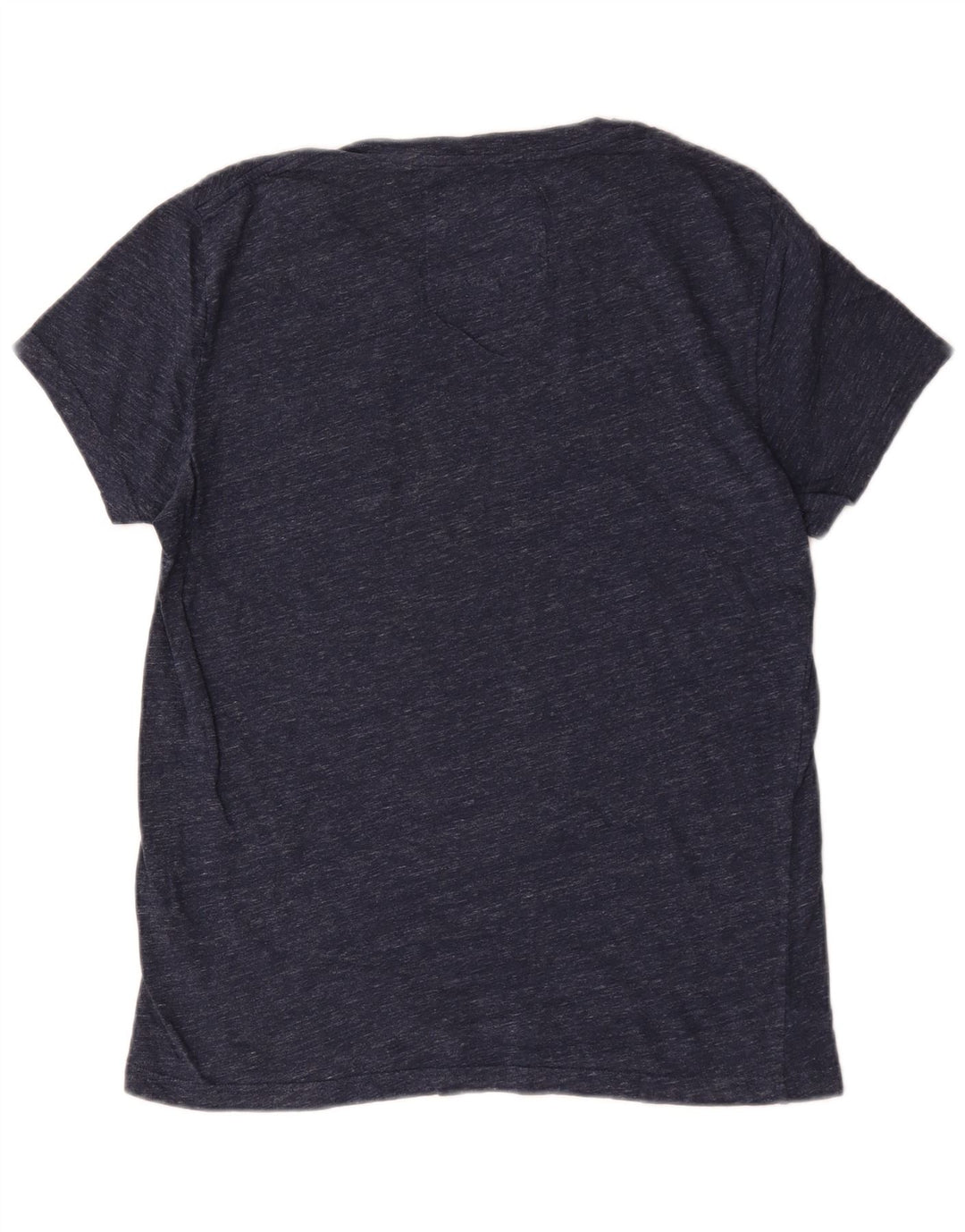 T-shirt da uomo Jack Wills Top in cotone screziato blu navy medio