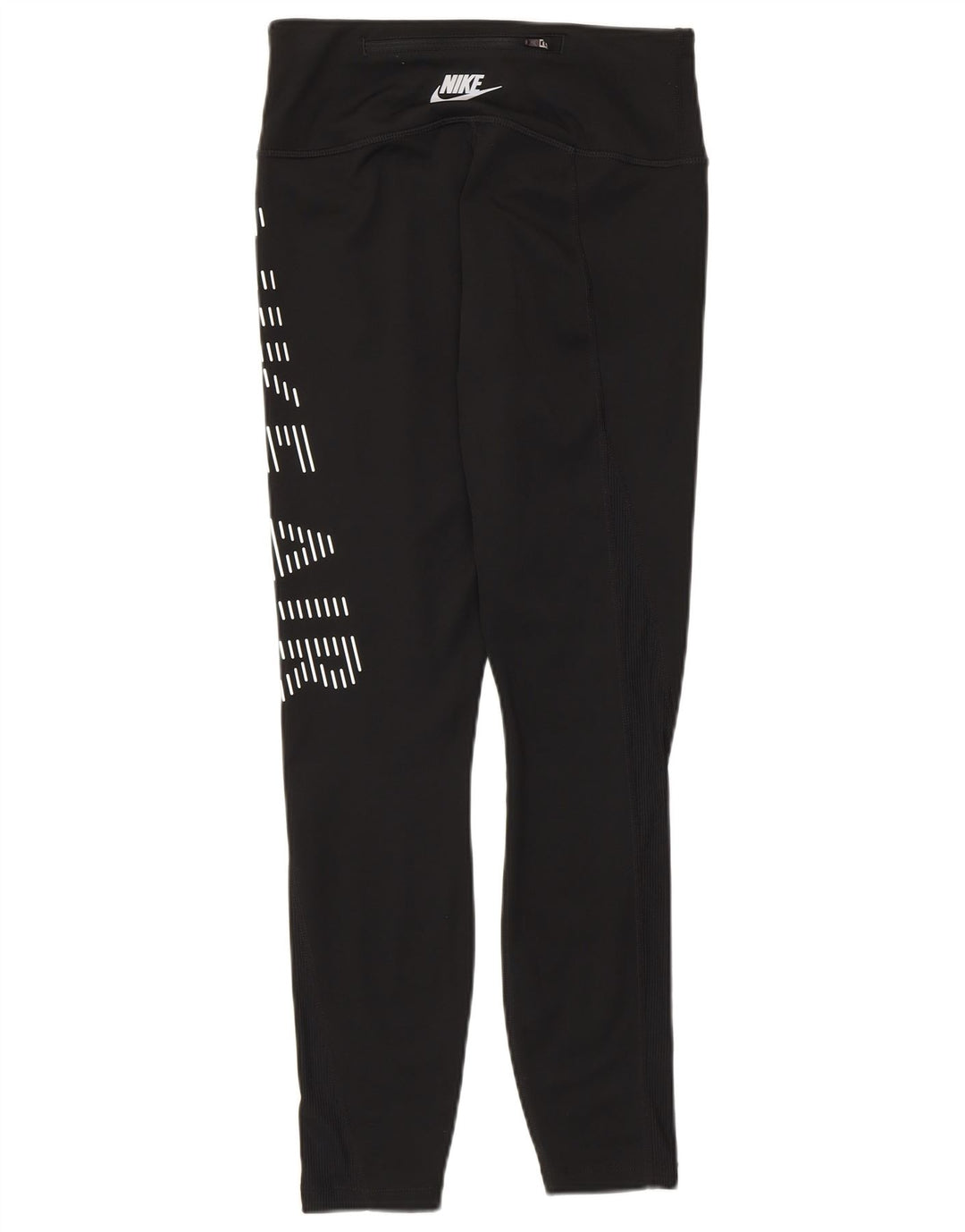 Leggings grafici Nike Dri Fit da donna UK 8 piccoli neri