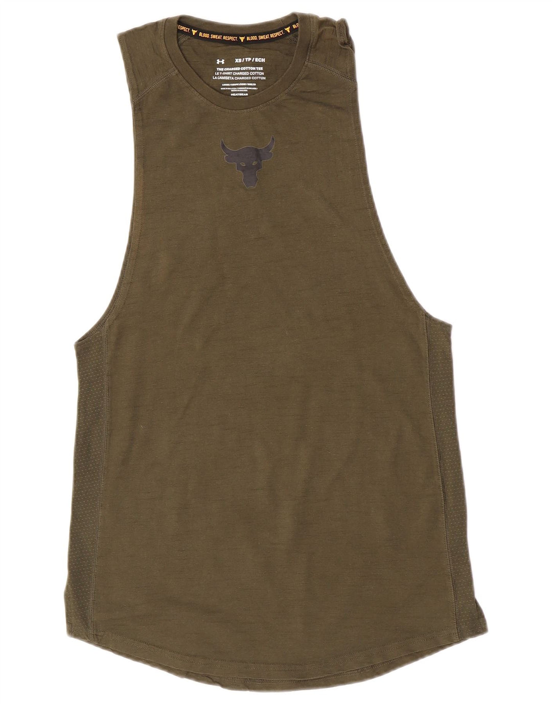 Canotta da uomo Under Armour XS Khaki