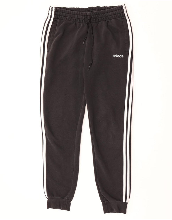 Pantaloni da tuta da donna Adidas Joggers UK 12/14 Medium Black Cotton