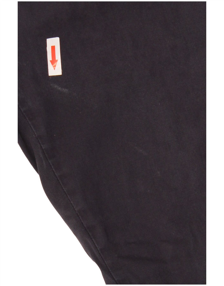 Pantaloni chino dritti da donna Marks & Spencer W38 L28 Blu navy
