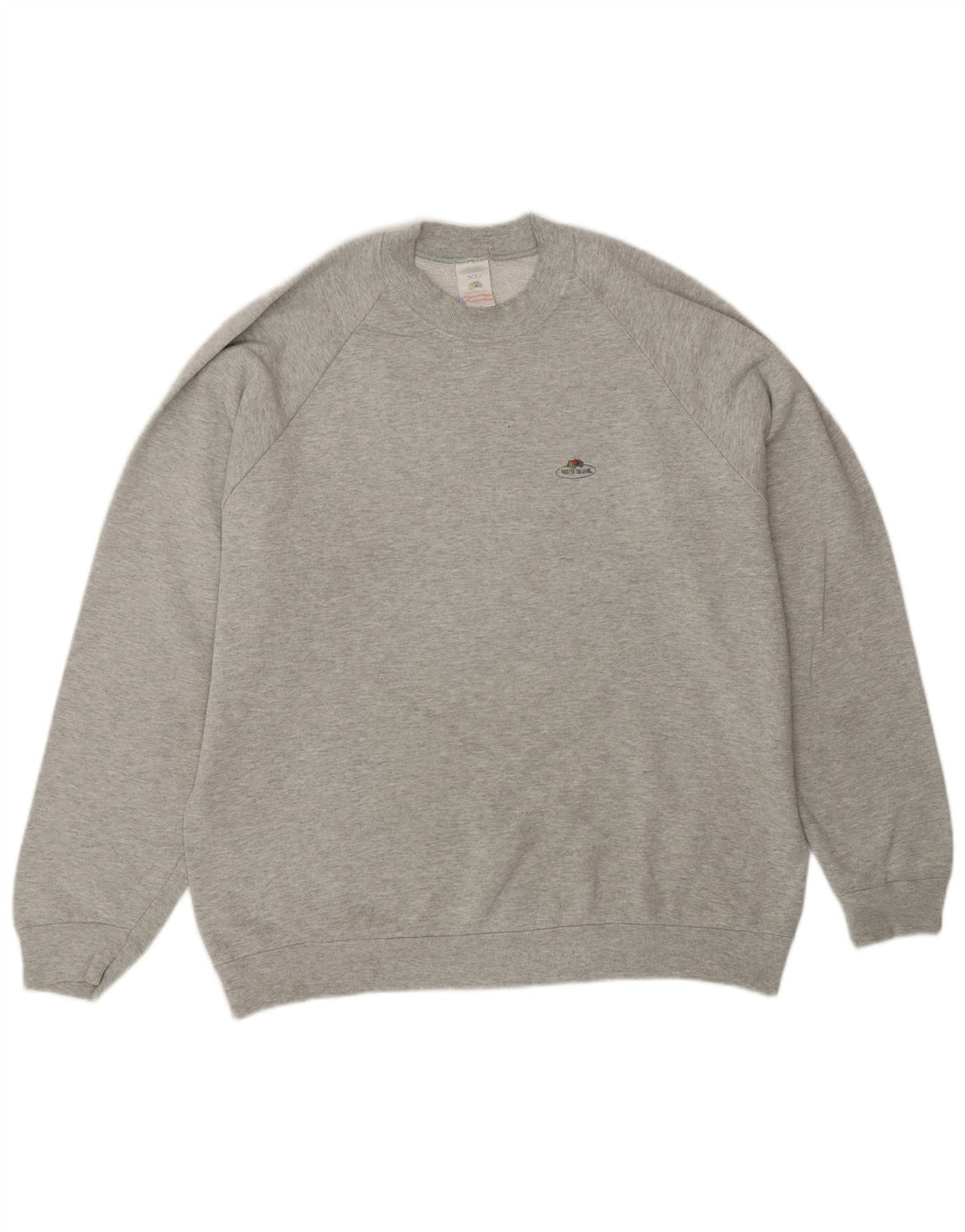 Felpa da uomo vintage maglione XL in cotone grigio