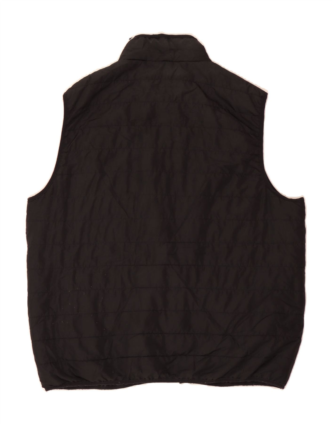 CHAPS Mens Gilet UK 42 XL Black Polyester Vintage Chaps and Second-Hand Chaps from Messina Hembry 