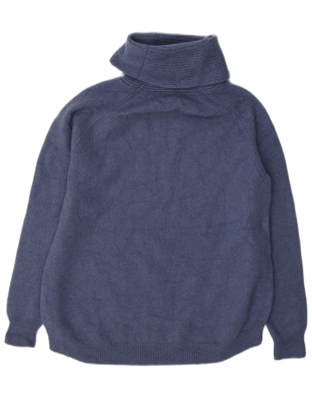 Maglione maglione a collo alto da donna Massimo Dutti UK 10 piccolo blu