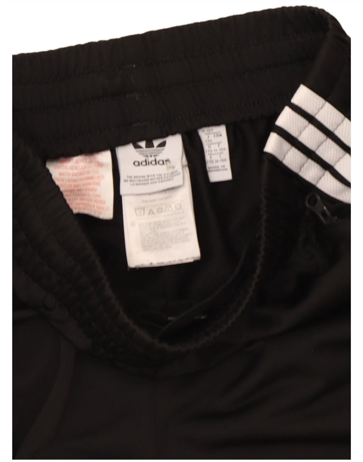 Pantaloni da tuta con grafica Adidas da ragazzo 14-15 anni in poliestere nero