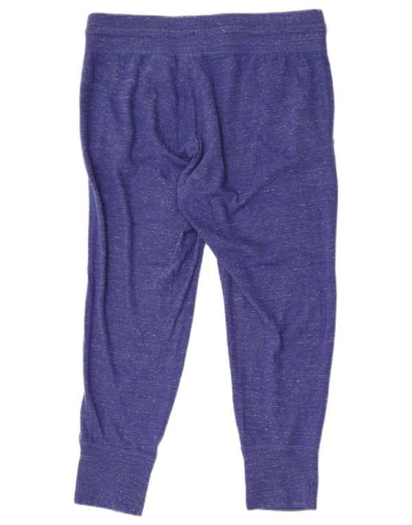 Pantaloni da tuta con grafica Nike da donna Joggers UK 10 Small Blue Flecked