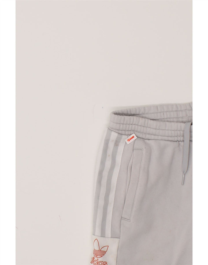 ADIDAS Boys Sport Shorts 7-8 Years Grey Cotton Vintage Adidas and Second-Hand Adidas from Messina Hembry 