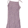 Prendisole da donna Zara UK 12 viola medio floreale