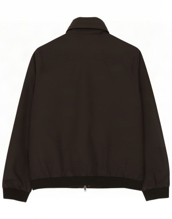 Levi's Giubbotto bomber con cappuccio da uomo UK 42 XL Nero Poliestere