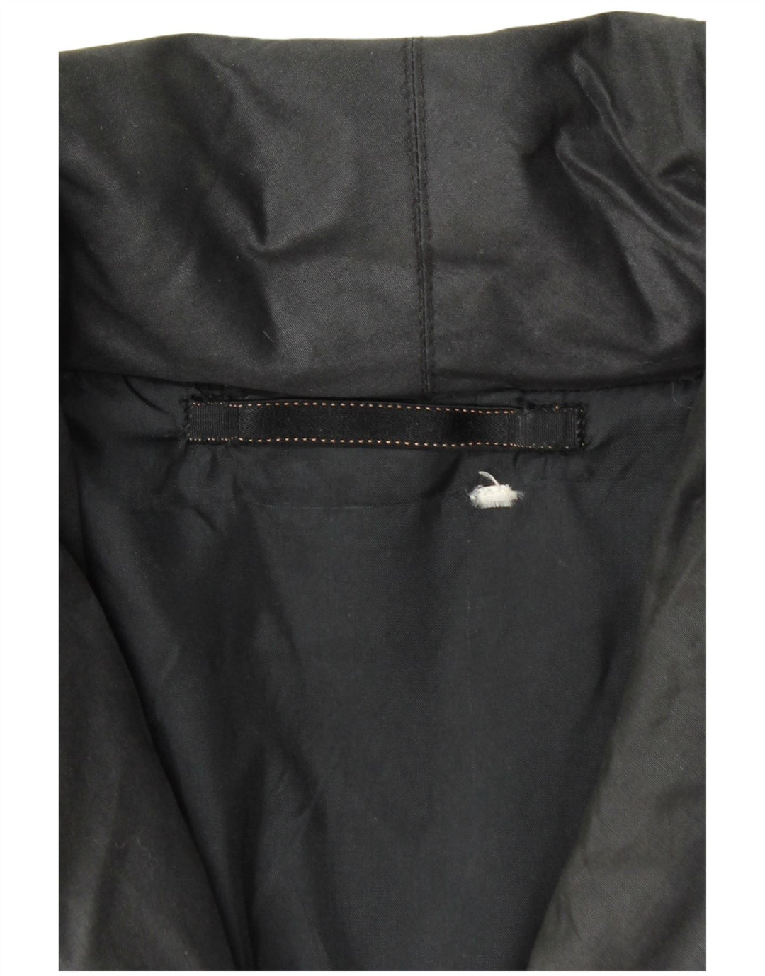 Cappotto giacca a vento dal taglio ampio da donna VINTAGE UK 20 2XL nero con stampa animalier