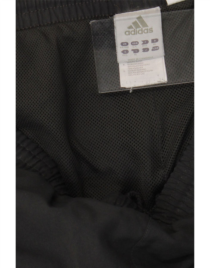 Pantaloni da tuta da uomo ADIDAS UK 44/46 Large Grigio Poliestere