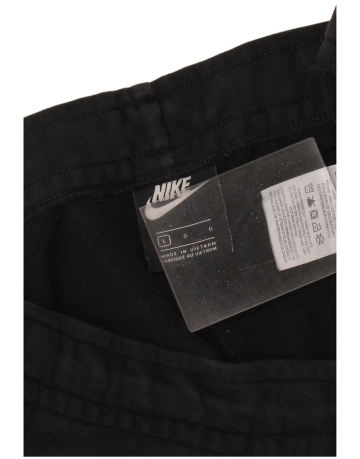 Pantaloncini sportivi Nike da donna UK 16 grandi cotone nero