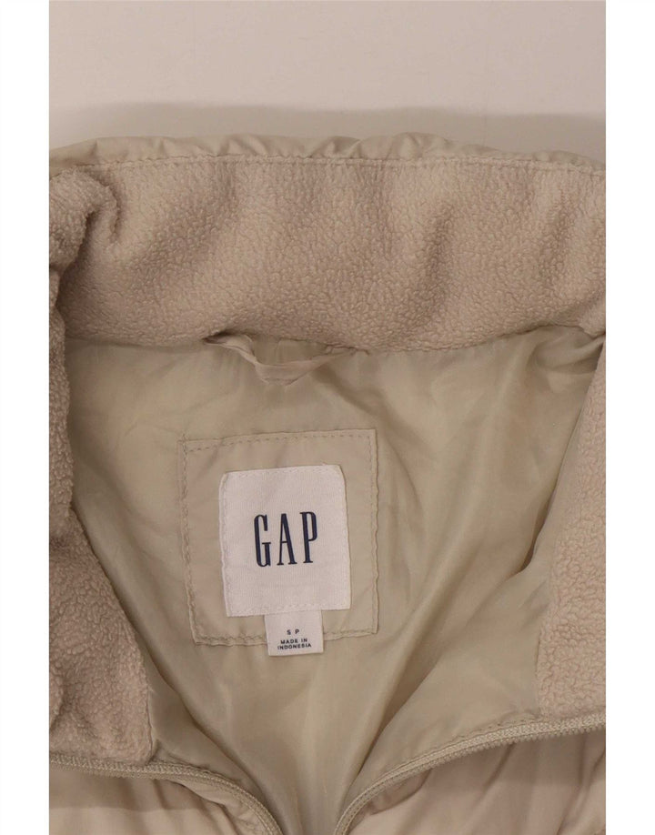 Giacca imbottita da donna Gap UK 10 Small Beige Poliestere